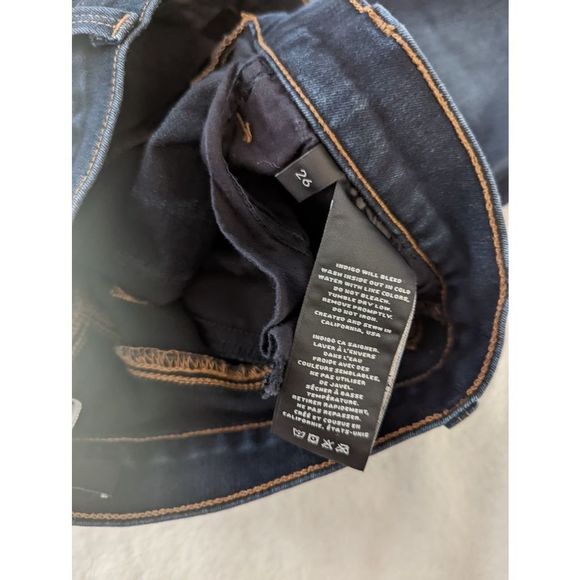 J Brand Dark Blue Atlantis Skinny Jeans - Picture 5 of 9